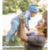 imageBurts Bees Baby Jumpsuit 100 Organic Cotton Onepiece Outfit Coverall With HatSoaring Ladder