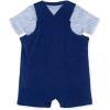 imageBurts Bees Baby Jumpsuit 100 Organic Cotton Onepiece Outfit Coverall With HatWaves Overall