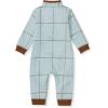 imageBurts Bees Baby Jumpsuit 100 Organic Cotton Onepiece Outfit Coverall With HatWindow Plaid