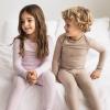 imageBurts Bees Baby Unisex Baby Honeysoft Pajamas Tee and Pant 2Piece PJ Set Soft Organic Cotton amp Lyocell BlendNeutral Jersey Slub