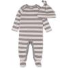 Grey Stripe & Hat