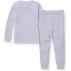 imageBurts Bees Baby Unisex Baby Honeysoft Pajamas Tee and Pant 2Piece PJ Set Soft Organic Cotton amp Lyocell BlendPurple Lilac