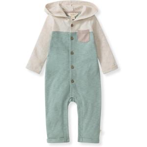 imageBurts Bees Baby Jumpsuit 100 Organic Cotton Onepiece Outfit Coverall With HatJade Stone