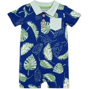 imageBurts Bees Baby Jumpsuit 100 Organic Cotton Onepiece Outfit Coverall With HatJungle Canopy