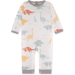 imageBurts Bees Baby Jumpsuit 100 Organic Cotton Onepiece Outfit Coverall With HatJurassic Territory