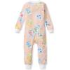 imageBurts Bees Baby Baby Girls Footless Sleepers 100 Organic Cotton Onepiece Pjs Zip Up Jumpsuit Snug Fit PajamasFlower Seeds