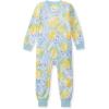 imageBurts Bees Baby Baby Girls Footless Sleepers 100 Organic Cotton Onepiece Pjs Zip Up Jumpsuit Snug Fit PajamasLemon Tiles