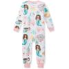 imageBurts Bees Baby Baby Girls Footless Sleepers 100 Organic Cotton Onepiece Pjs Zip Up Jumpsuit Snug Fit PajamasMagical Mermaids