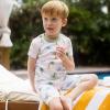 imageBurts Bees Baby Unisex Pajamas Short Sleeve Tee and Shorts 2Piece PJ Set 100 Organic CottonBeachy Palms  Surf Shop