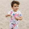 imageBurts Bees Baby Unisex Pajamas Short Sleeve Tee and Shorts 2Piece PJ Set 100 Organic CottonFirecrackers