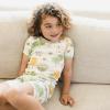 imageBurts Bees Baby Unisex Pajamas Short Sleeve Tee and Shorts 2Piece PJ Set 100 Organic CottonPlayground