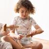 imageBurts Bees Baby Unisex Pajamas Short Sleeve Tee and Shorts 2Piece PJ Set 100 Organic CottonTool Box