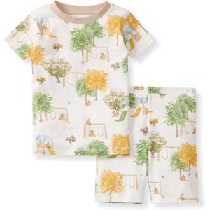 imageBurts Bees Baby Unisex Pajamas Short Sleeve Tee and Shorts 2Piece PJ Set 100 Organic CottonPlayground