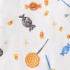 imageBurts Bees Baby Baby Boys Pajamas Tee and Pant 2Piece Pj Set 100 Organic CottonScary Sweets 1pack
