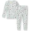 imageBurts Bees Baby Baby Boys Pajamas Tee and Pant 2Piece Pj Set 100 Organic CottonSoccer Goal