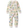 imageBurts Bees Baby Baby Girls Sleeper Pajamas 100 Organic Cotton Onepiece PJs Diagonal Zip Up Jumpsuit Snug Fit FootieSeaside View
