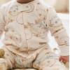 imageBurts Bees Baby Girls Organic Cotton Sleep and Play Footed PajamasBicycles