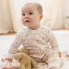 imageBurts Bees Baby Girls Organic Cotton Sleep and Play Footed PajamasBicycles