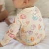 imageBurts Bees Baby Girls Organic Cotton Sleep and Play Footed PajamasSnorkeling Friends  Beachcomber