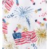 imageBurts Bees Baby Unisex Sleep and Play PJs 100 Organic Cotton OnePiece Zip Front Footless Loose Fit Footie PajamasFirecrackers