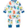 imageBurts Bees Baby Unisex Sleep and Play PJs 100 Organic Cotton OnePiece Zip Front Footless Loose Fit Footie PajamasJuice Box
