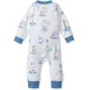 imageBurts Bees Baby Unisex Sleep and Play PJs 100 Organic Cotton OnePiece Zip Front Footless Loose Fit Footie PajamasLighthouse Tour