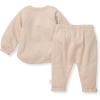 imageBurts Bees Baby babyboys Shirt and Pant Set Long Sleeve Top amp Bottom Outfit Bundle 100 Organic CottonCool Bunny Set