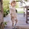 imageBurts Bees Baby babyboys Shirt and Pant Set Long Sleeve Top amp Bottom Outfit Bundle 100 Organic CottonCool Bunny Set