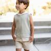 imageBurts Bees Baby babyboys Shirt and Pant Set Long Sleeve Top amp Bottom Outfit Bundle 100 Organic CottonGray Grass