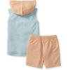 imageBurts Bees Baby babyboys Shirt and Pant Set Long Sleeve Top amp Bottom Outfit Bundle 100 Organic CottonSterling Blue