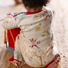 image:imageBurts Bees Baby Girls Sleeper Pajamas 100 Organic Cotton Onepiece PJs Diagonal Zip Up Jumpsuit Snug Fit Footie12 Days of Christmas