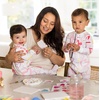 image:imageBurts Bees Baby Girls Sleeper Pajamas 100 Organic Cotton Onepiece PJs Diagonal Zip Up Jumpsuit Snug Fit FootieBee Mine