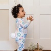 image:imageBurts Bees Baby Girls Sleeper Pajamas 100 Organic Cotton Onepiece PJs Diagonal Zip Up Jumpsuit Snug Fit FootieEaster Eggs