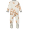 image:imageBurts Bees Baby Girls Sleeper Pajamas 100 Organic Cotton Onepiece PJs Diagonal Zip Up Jumpsuit Snug Fit FootieGooey Cinnamon Rolls