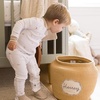 image:imageBurts Bees Baby Girls Sleeper Pajamas 100 Organic Cotton Onepiece PJs Diagonal Zip Up Jumpsuit Snug Fit FootiePink Golden Bee