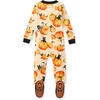 image:imageBurts Bees Baby Girls Sleeper Pajamas 100 Organic Cotton Onepiece PJs Diagonal Zip Up Jumpsuit Snug Fit FootieSneaky Cats 1pack