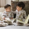 image:imageBurts Bees Baby Girls Sleeper Pajamas 100 Organic Cotton Onepiece PJs Diagonal Zip Up Jumpsuit Snug Fit FootieStardust Bunnies