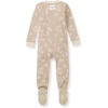 image:imageBurts Bees Baby Girls Sleeper Pajamas 100 Organic Cotton Onepiece PJs Diagonal Zip Up Jumpsuit Snug Fit FootieWhimsical Floral