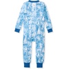 image:imageBurts Bees Baby Unisex Footless Sleepers 100 Organic Cotton Onepiece PJs Zip Up Jumpsuit Snug Fit PajamasMediterranean Sailing