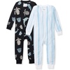 image:imageBurts Bees Baby Unisex Footless Sleepers 100 Organic Cotton Onepiece PJs Zip Up Jumpsuit Snug Fit PajamasMosaic Sea Animals