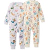 image:imageBurts Bees Baby Unisex Footless Sleepers 100 Organic Cotton Onepiece PJs Zip Up Jumpsuit Snug Fit PajamasSnorkeling Friends  Beachcomber