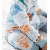 image:imageBurts Bees Baby Unisex Footless Sleepers 100 Organic Cotton Onepiece PJs Zip Up Jumpsuit Snug Fit PajamasUnder the Sea