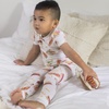 image:imageBurts Bees Baby UnisexBaby Honeysoft Lyocell Pajamas  Tee and Pant 2piece PJ Set Snug Fit PJs Sizes 12M12YHot Dogs  Hamburgers