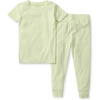 image:imageBurts Bees Baby UnisexBaby Honeysoft Lyocell Pajamas  Tee and Pant 2piece PJ Set Snug Fit PJs Sizes 12M12YSea Green