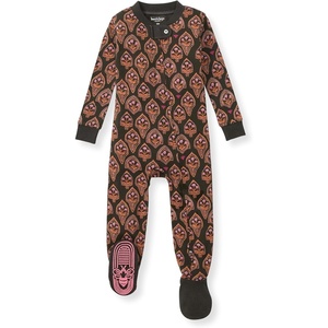 image:imageBurts Bees Baby Girls Sleeper Pajamas 100 Organic Cotton Onepiece PJs Diagonal Zip Up Jumpsuit Snug Fit FootieFloral Arches