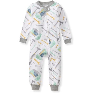 image:imageBurts Bees Baby Unisex Footless Sleepers 100 Organic Cotton Onepiece PJs Zip Up Jumpsuit Snug Fit PajamasTool Box