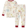 image:imageBurts Bees Baby Girls Pajamas 2Piece Tee amp Pant PJ Set 100 Organic Cotton Snug Fit Sizes 12 Months to 12 Years PJs12 Days of Christmas