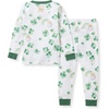 image:imageBurts Bees Baby Girls Pajamas 2Piece Tee amp Pant PJ Set 100 Organic Cotton Snug Fit Sizes 12 Months to 12 Years PJsHappy Go Lucky