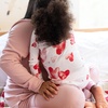 image:imageBurts Bees Baby Girls Pajamas 2Piece Tee amp Pant PJ Set 100 Organic Cotton Snug Fit Sizes 12 Months to 12 Years PJsI Heart You