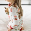 image:imageBurts Bees Baby Girls Pajamas 2Piece Tee amp Pant PJ Set 100 Organic Cotton Snug Fit Sizes 12 Months to 12 Years PJsSanta in the Sky